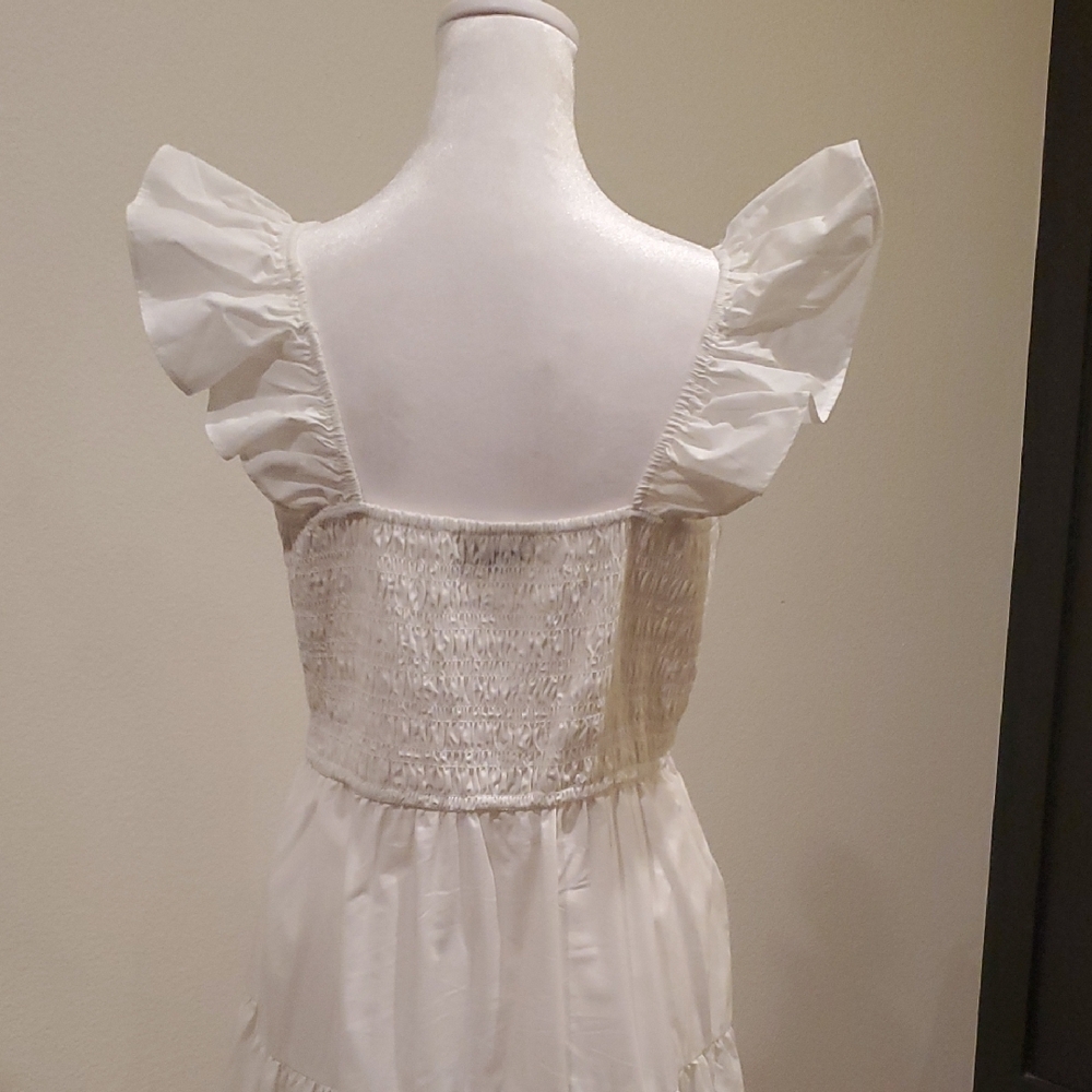 Abercrombie & Fitch White Maxi Dress - Picture 5 of 7